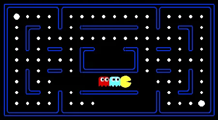 Pacman with ghosts